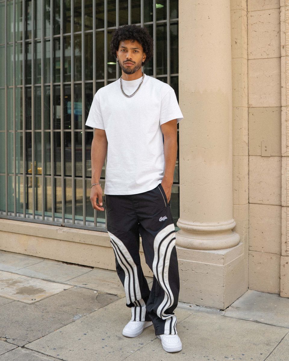 EPTM LUKENS BLACK TRACK PANTS