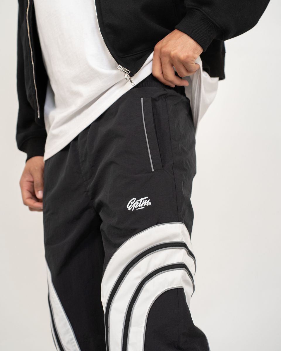 EPTM LUKENS BLACK TRACK PANTS