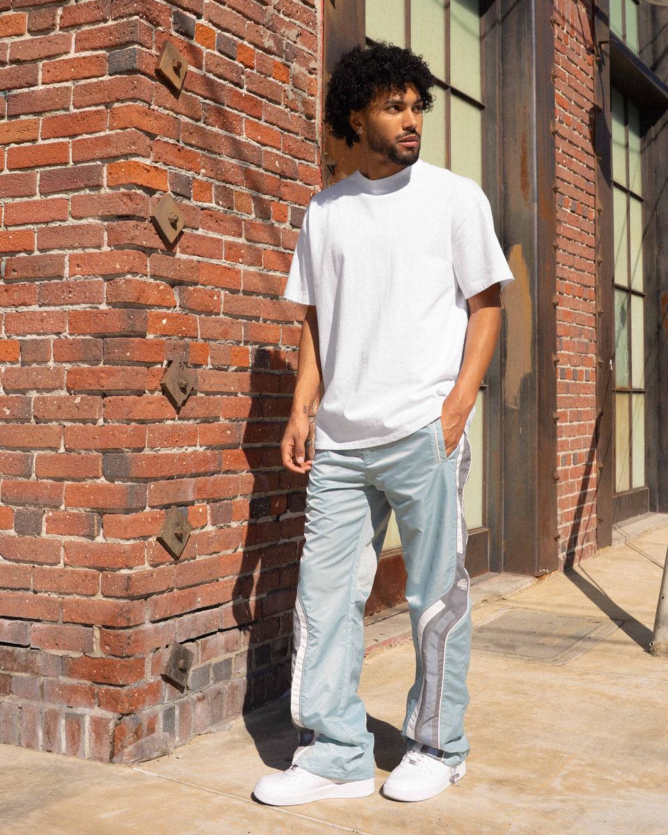 EPTM MAXX DUSTY BLUE TRACK PANTS