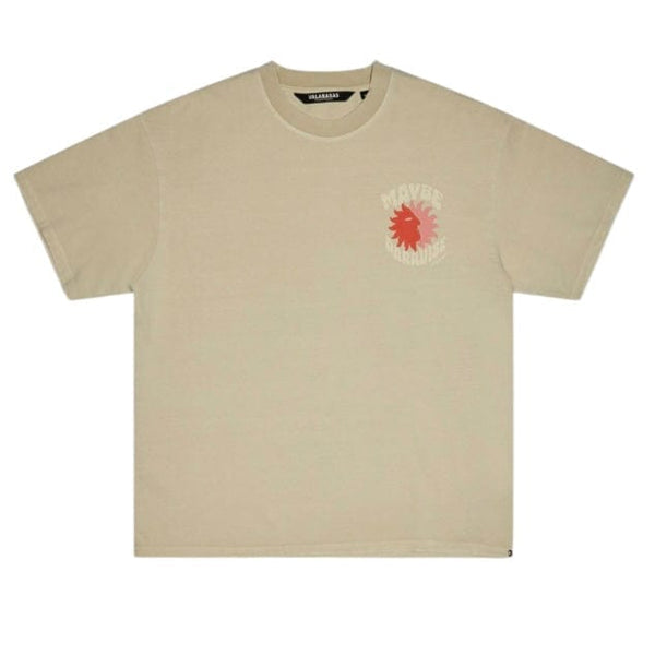 VALABASAS LIFES A BEACH TEE -Cream