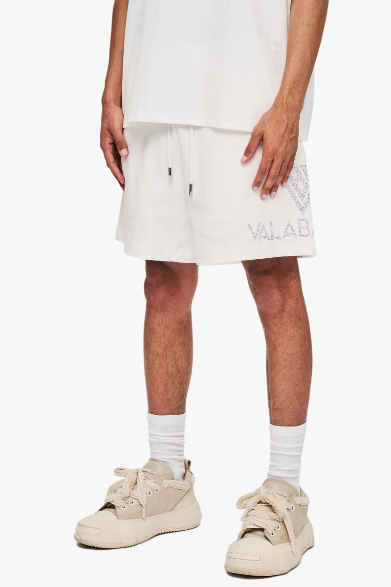 VALABASAS DUNYA FLEECE SHORTS
WHITE