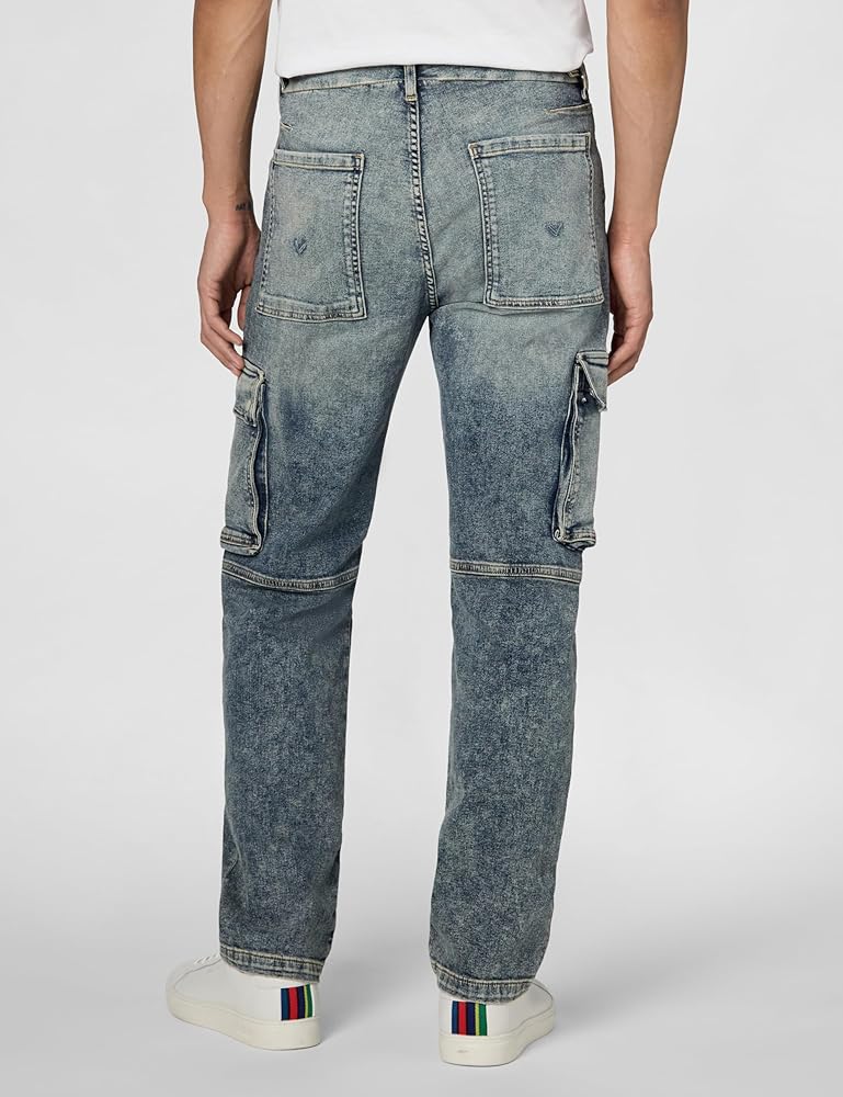 HUDSON Mens Reese Straight CargoJeans