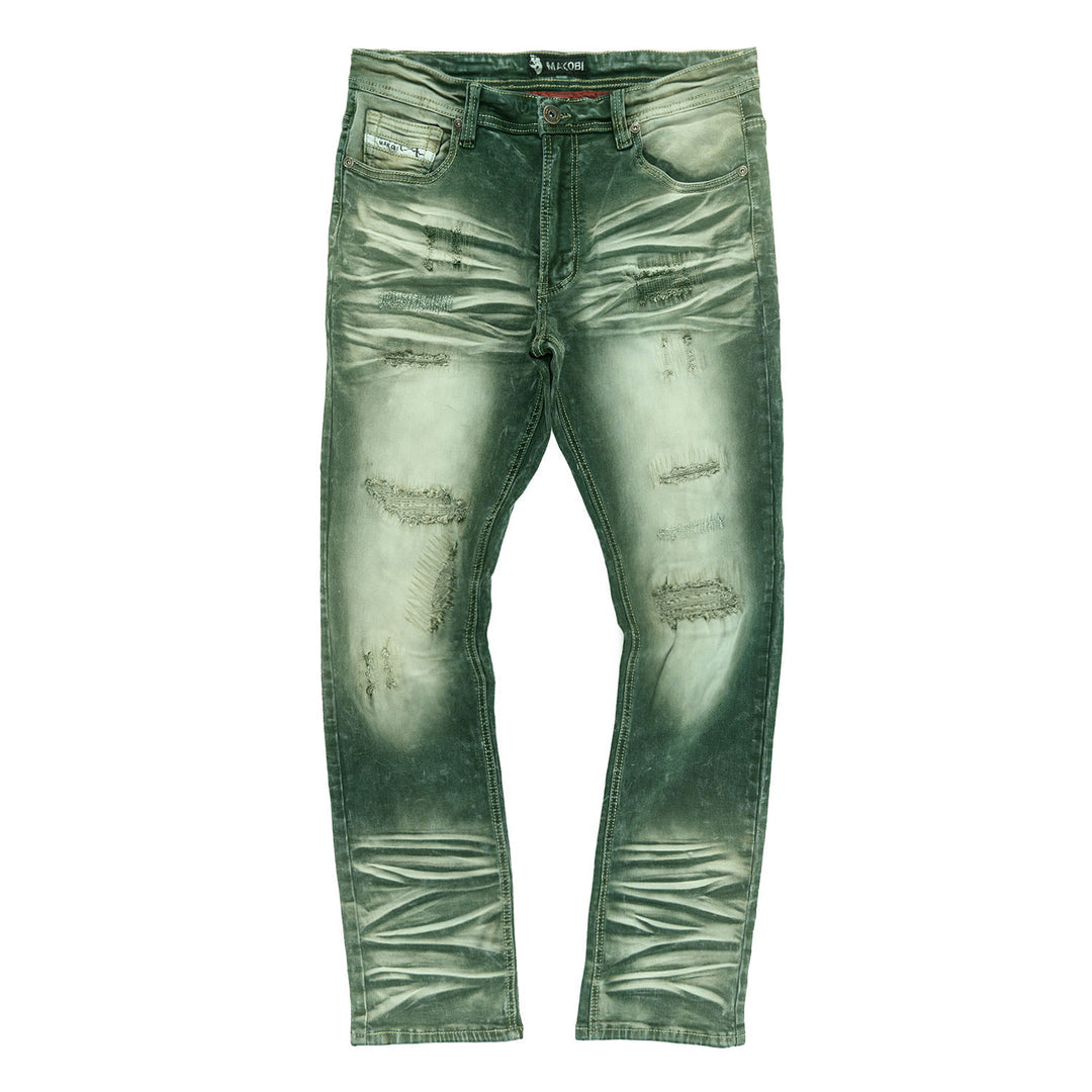 Makobi PANTS| M1975
LORENZO JEANS -
GREEN