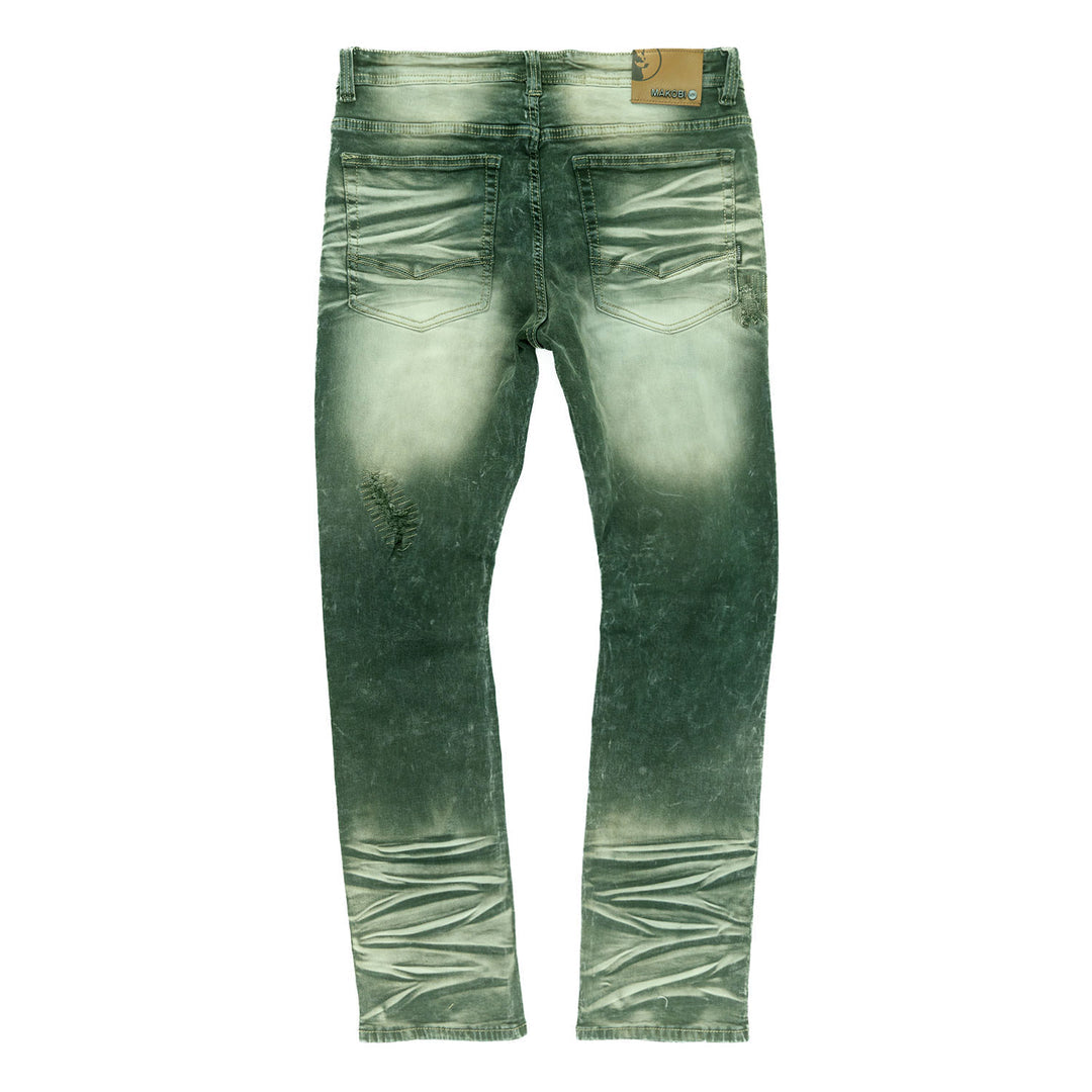 Makobi PANTS| M1975
LORENZO JEANS -
GREEN