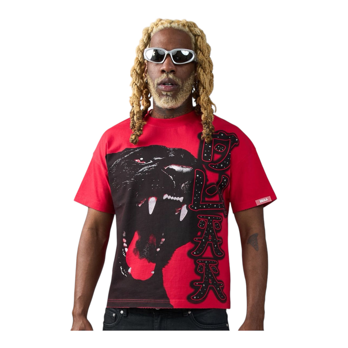 Duaa Jax Tee -Red