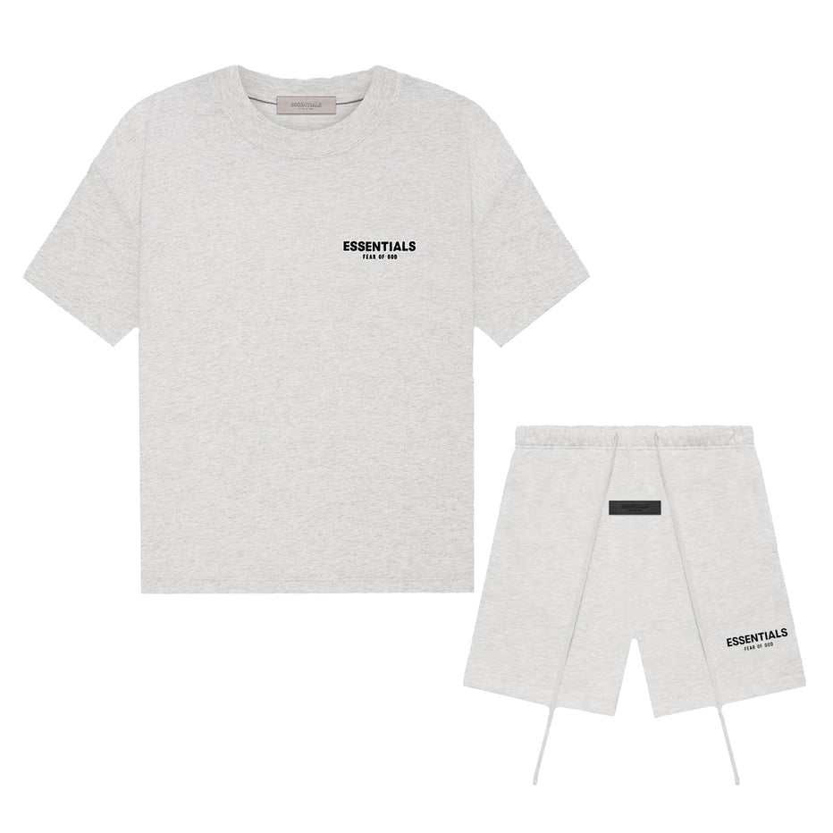 FEAR OF GOD ESSENTIALS LIGHT OATMEAL SUMMER SET