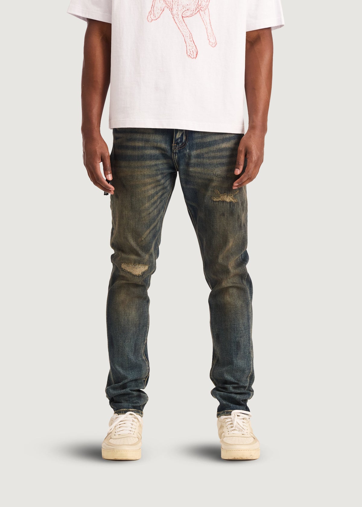 Embellish David Skinny Denim (Dark Acid)
