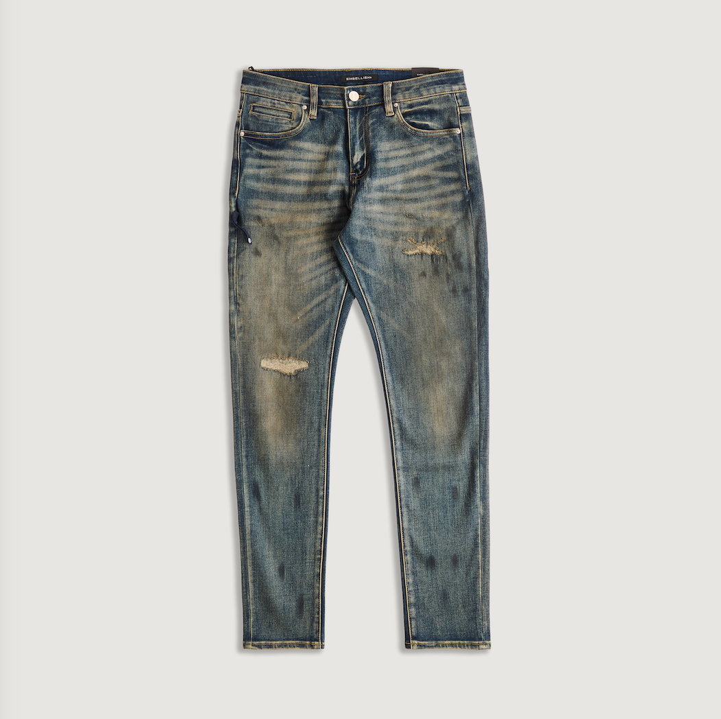 Embellish David Skinny Denim (Dark Acid)