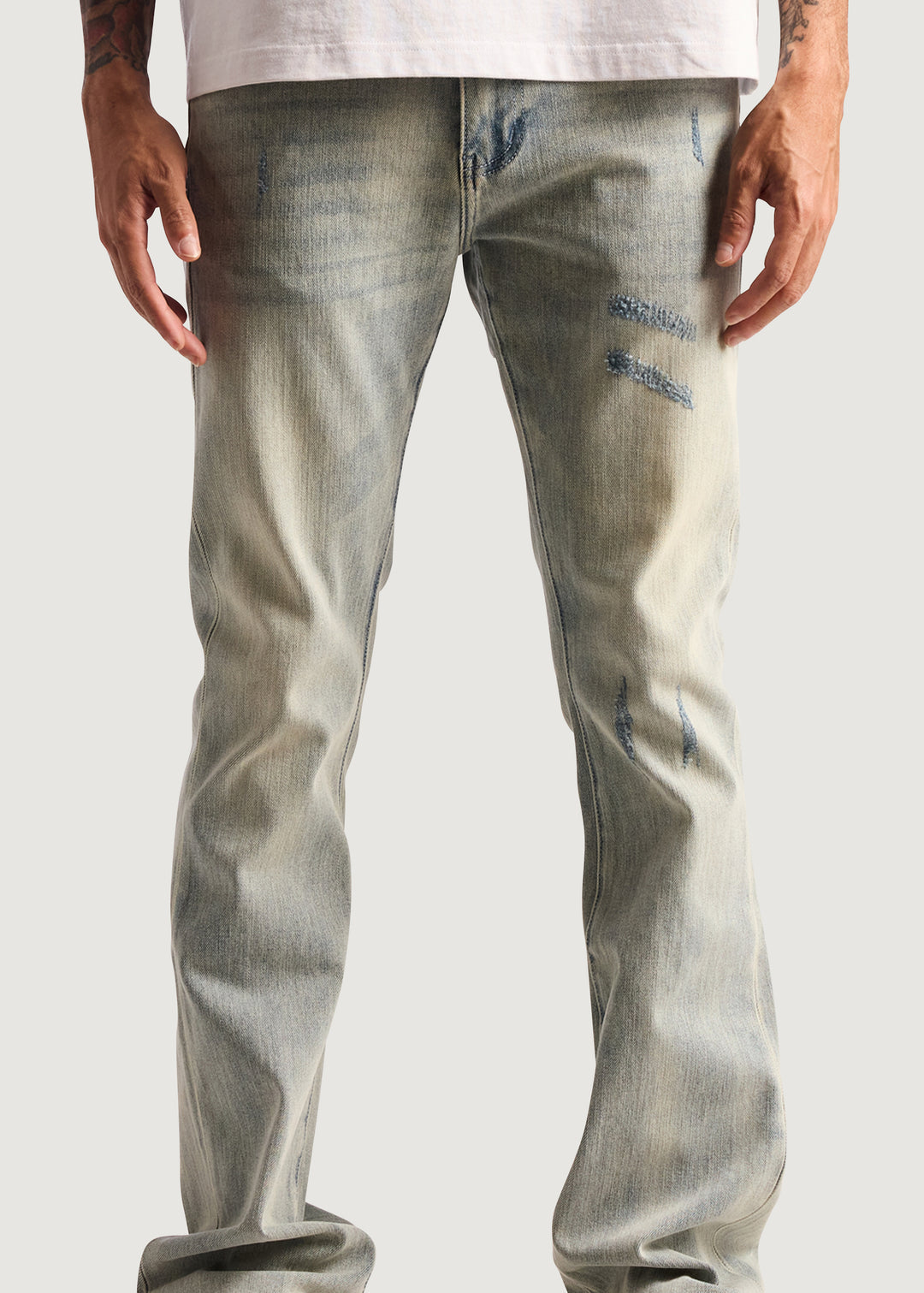 Embellish Ric Flare Denim (Light Wash)