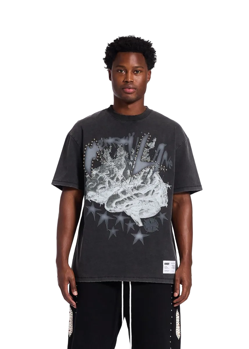Memory Lane BRAINIACK TEE-BLACK