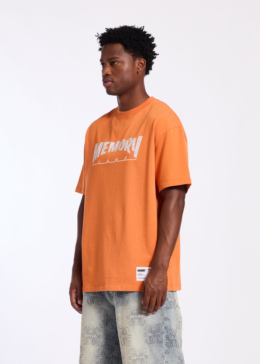 Memory Lane ACTION TEE-ORANGE BANG