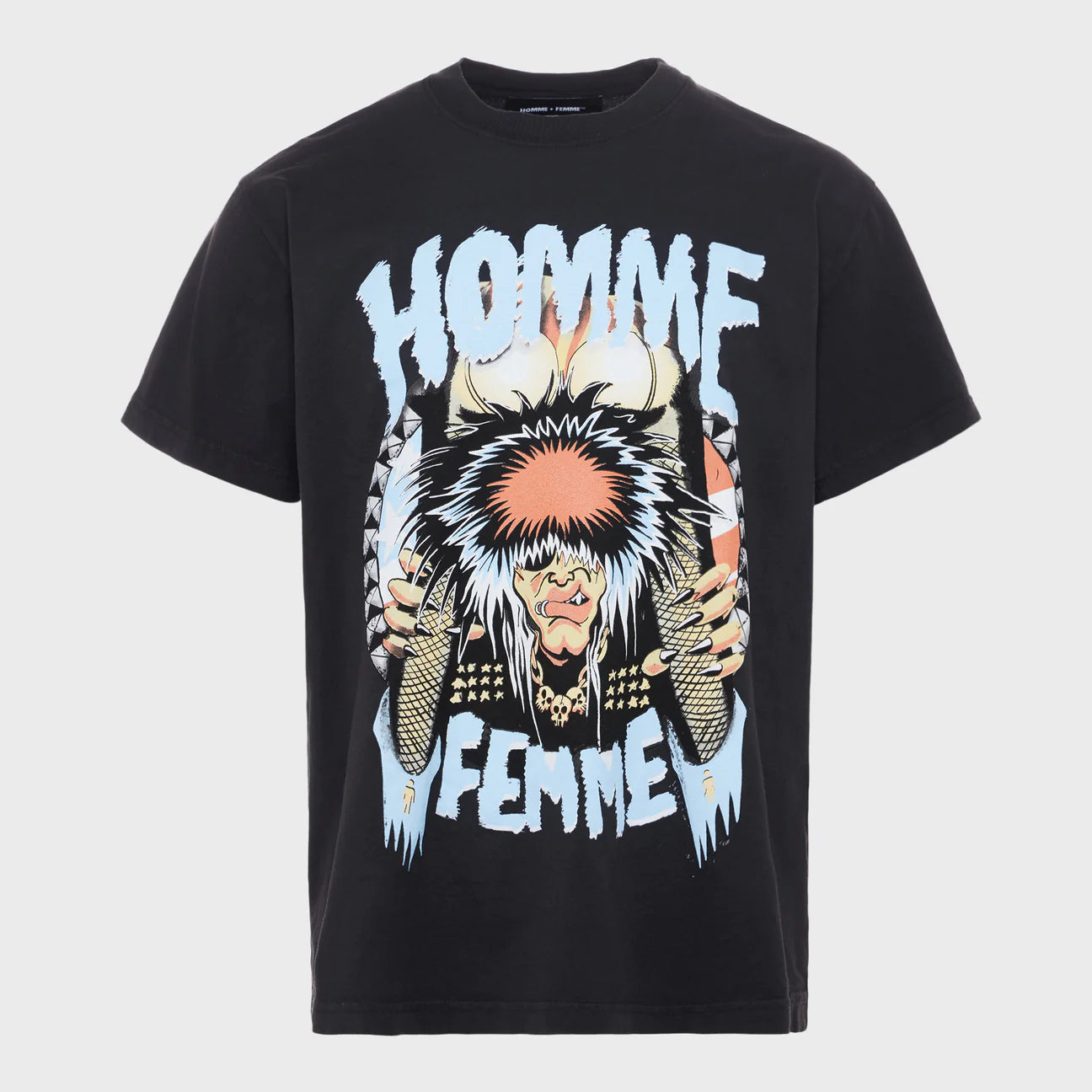 Homme femme MOTLEY CREW TEE BLACK