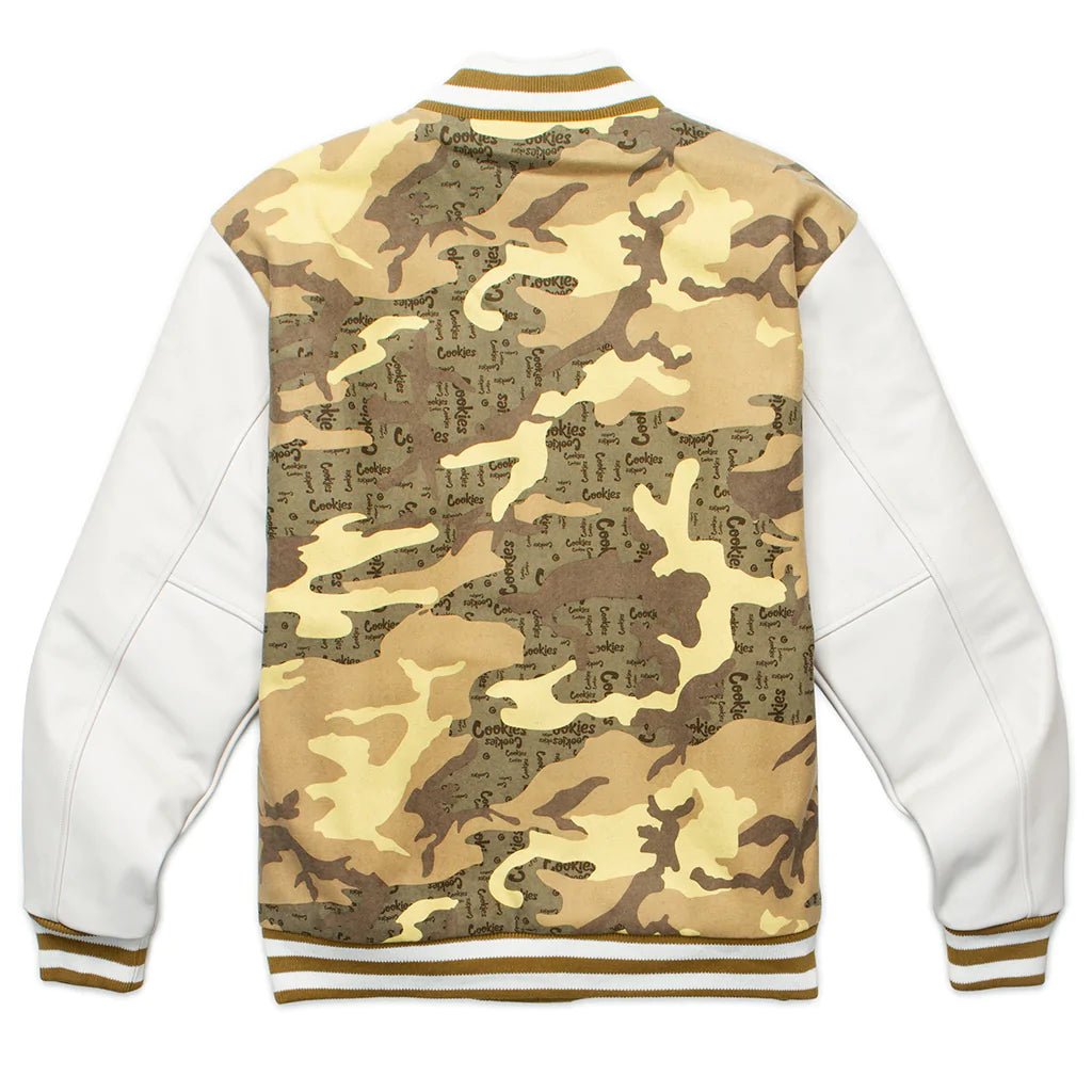 Cookies across the bored letterman Jacket