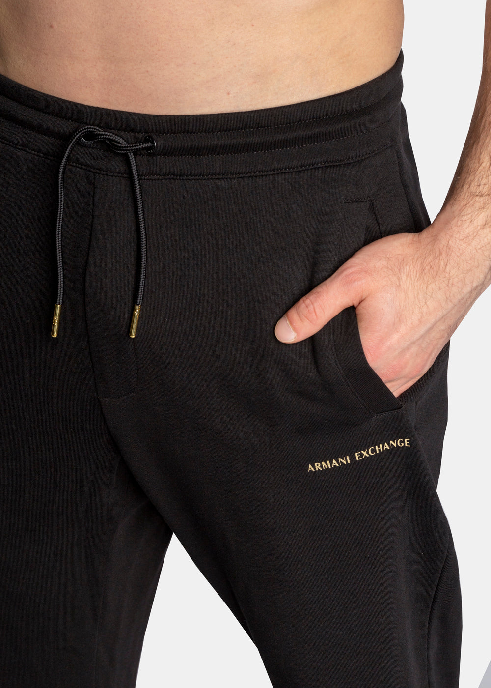 Armani Exchange black Good Trouser pants