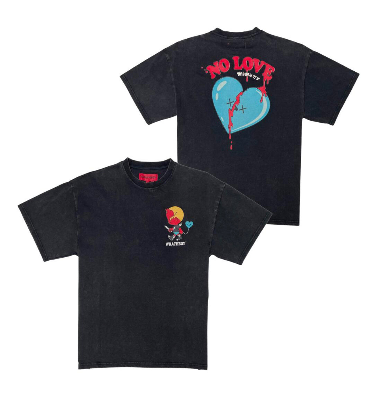 WRATHBOY NO LOVE T-SHIRT