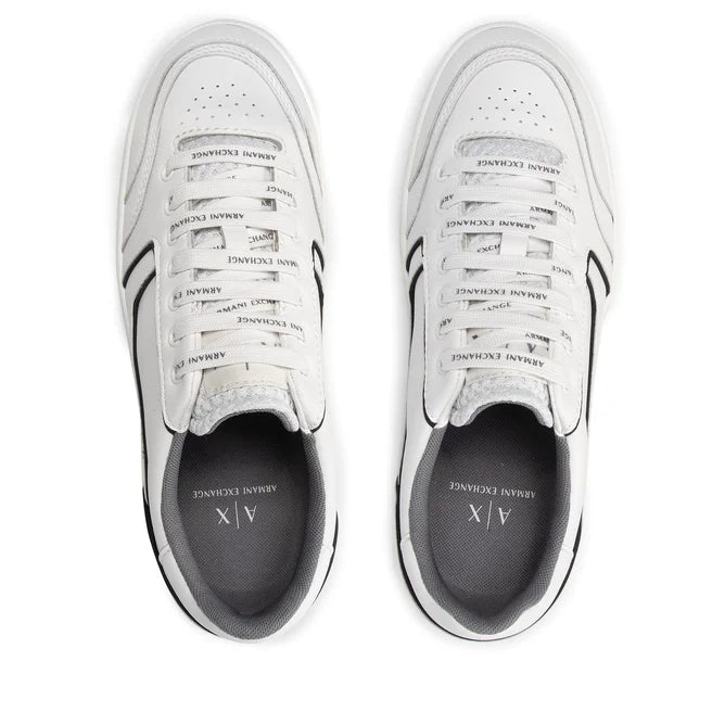 Armani Exchange White Shoes