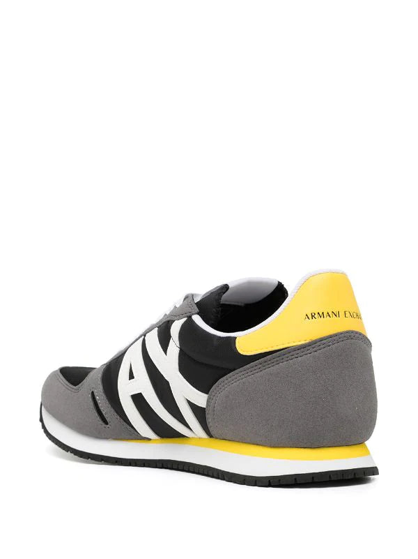 Armani Exchange Black,Gray,Yellow Shoes