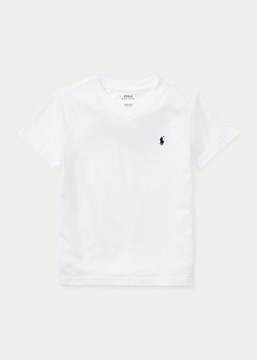 Polo Ralph Lauren Cotton Jersey V-Neck Tee Kids