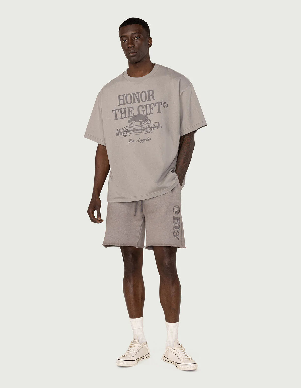 Honor the gift Pack T-Shirt - Grey