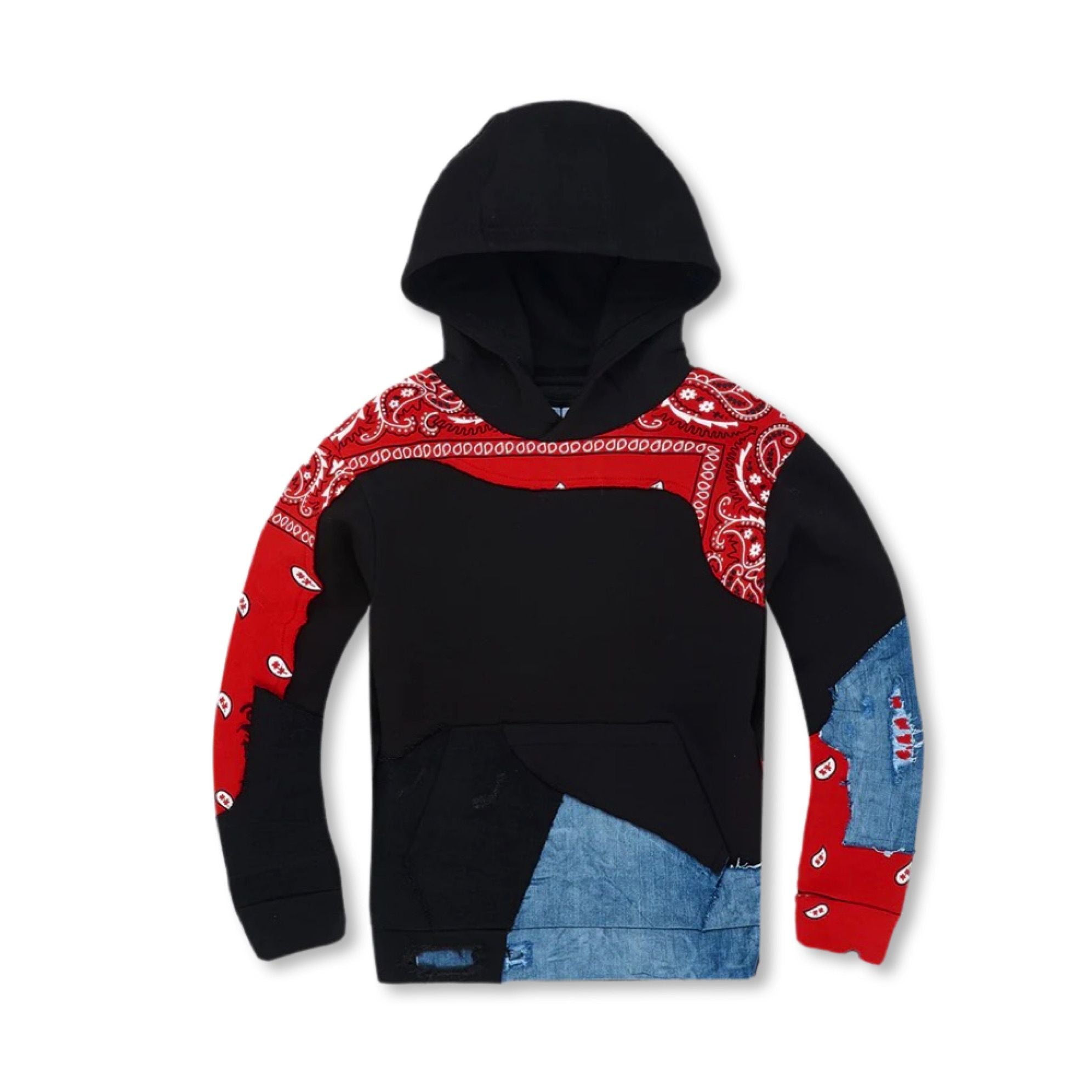 Jordan Craig KIDS 2T-7 REPRESENT DENIM TRUCKER JACKET (CRIMSON)