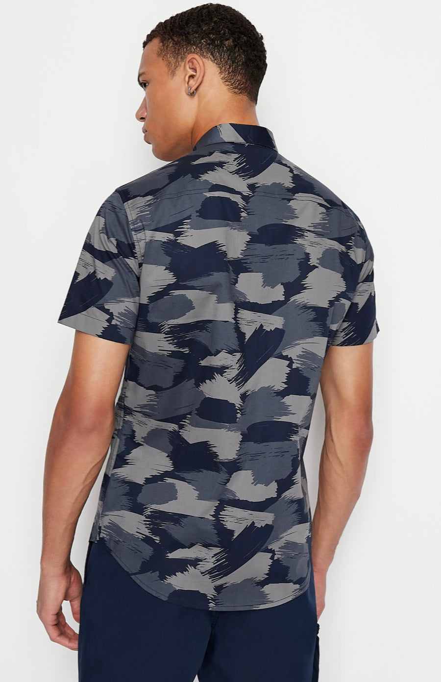 Armani exchange STRETCH COTTON SLIM FIT SHIRT