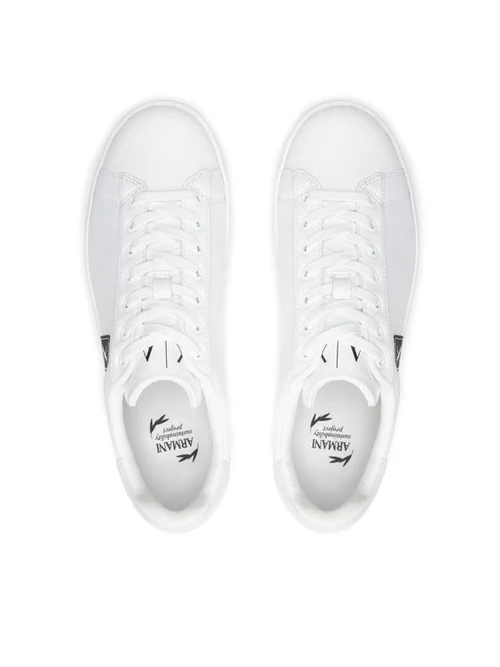 Armani Exchange white shoes