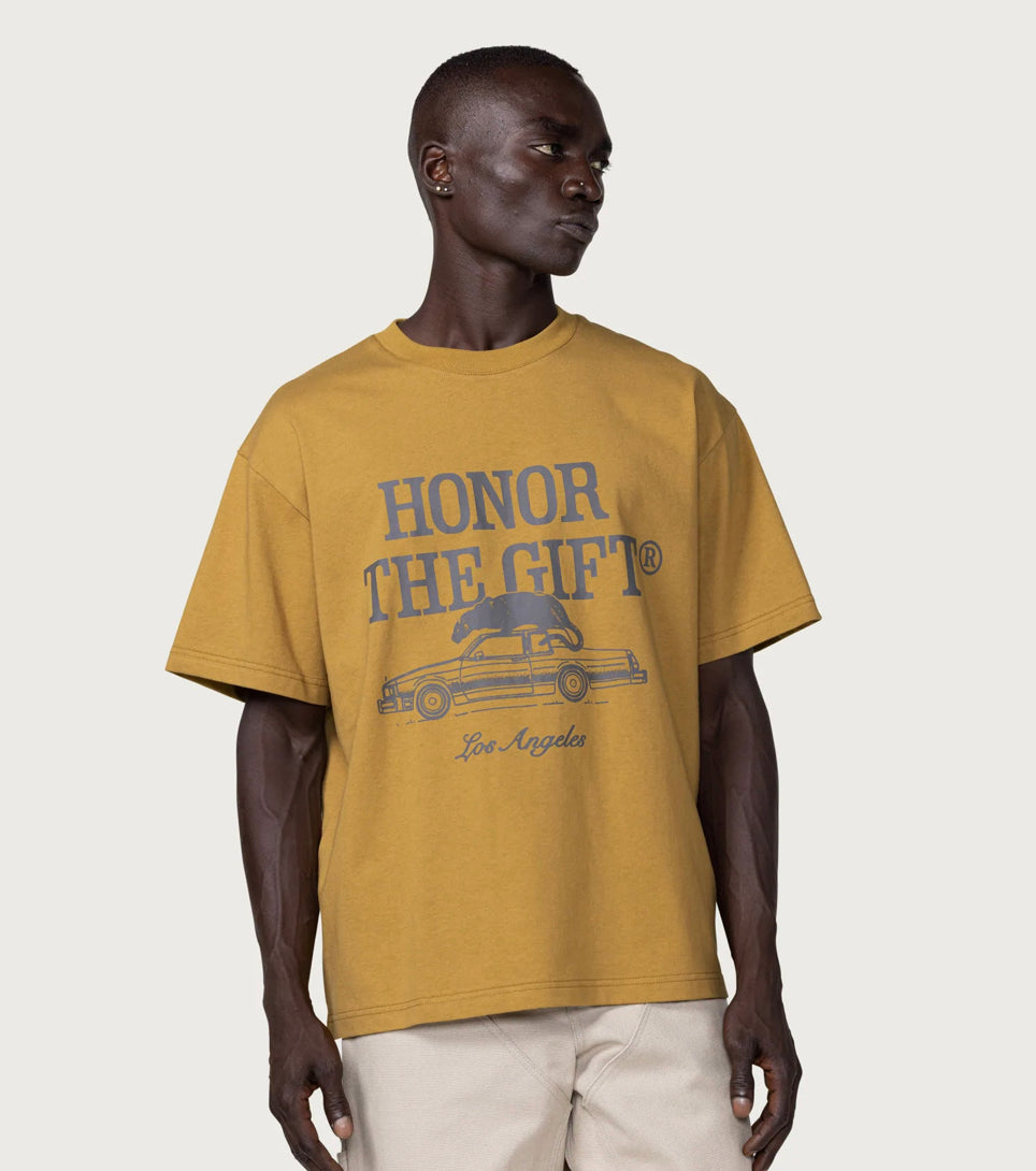 Honor the gift Pack Tee - Mustard