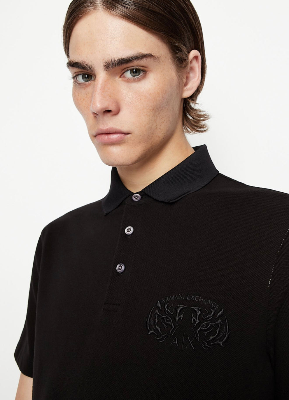 LUNAR NEW YEAR POLO SHIRT BLACK