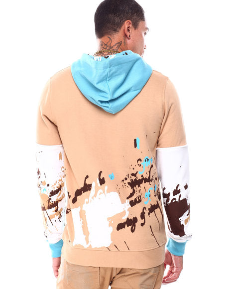 ATIZIANO Casey | Men's Graphic Print Hoodie