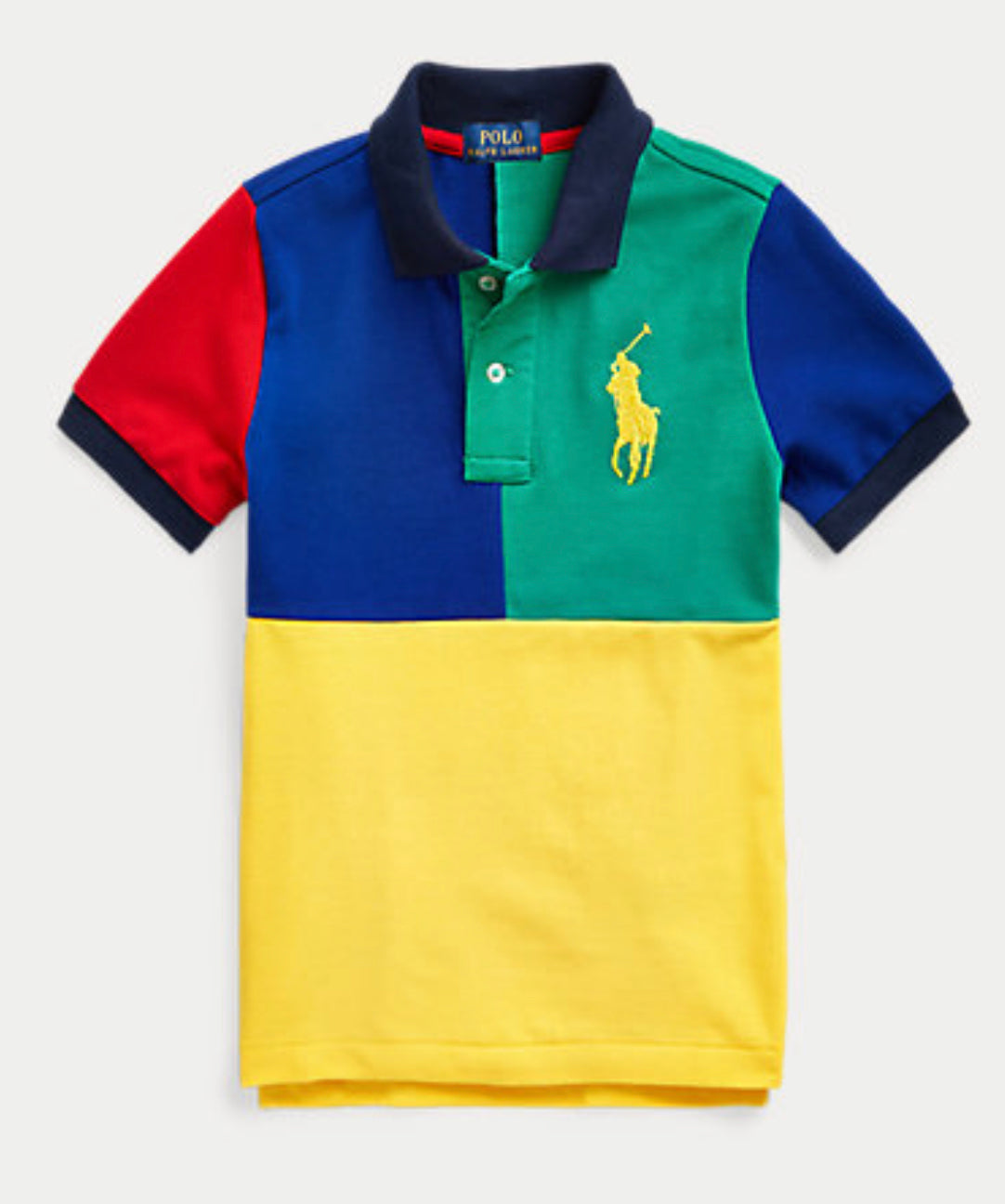 Polo Ralph Lauren Big Pony Cotton Mesh Polo Shirt