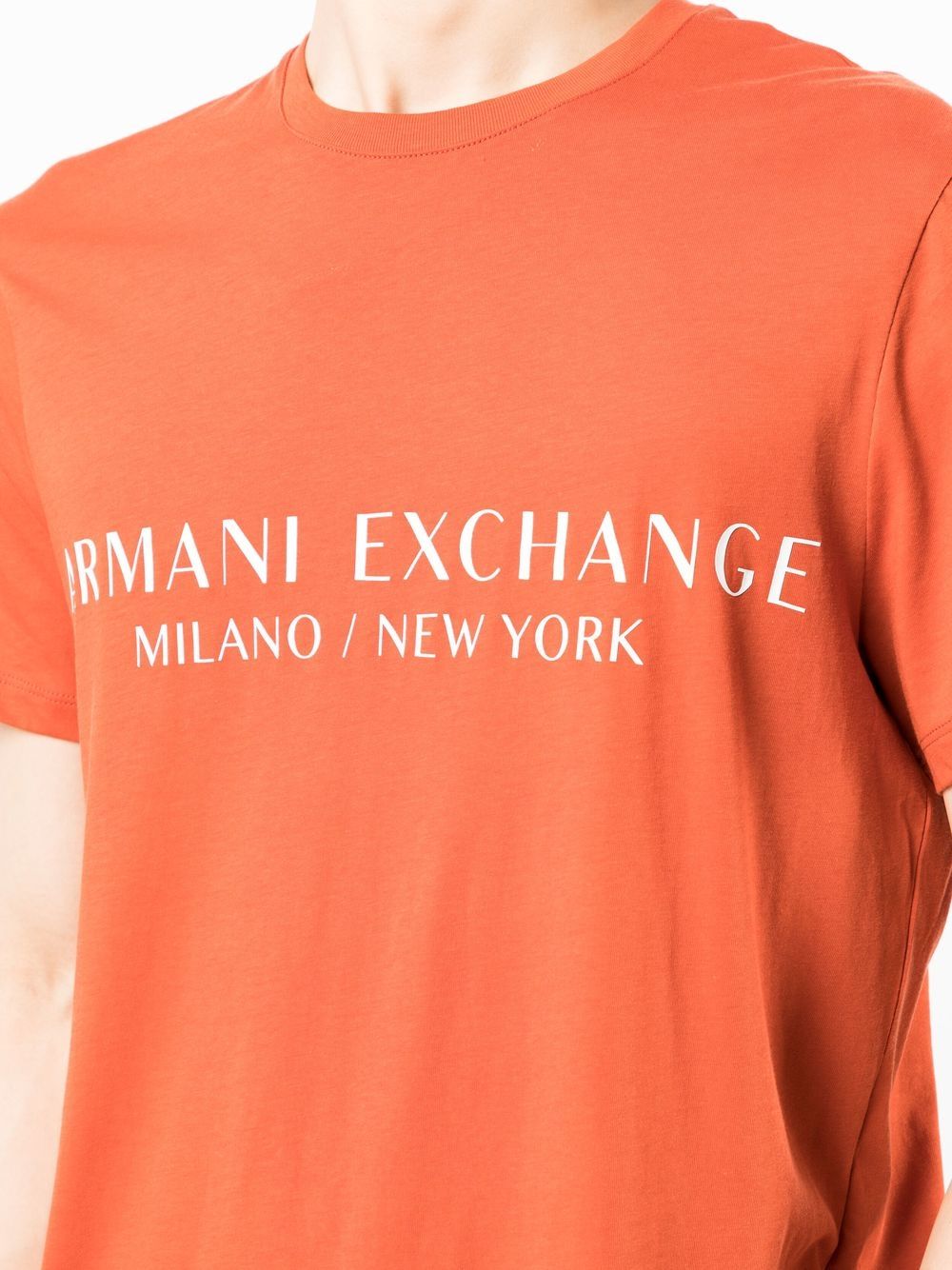 Armani Exchange Milano/New York orange