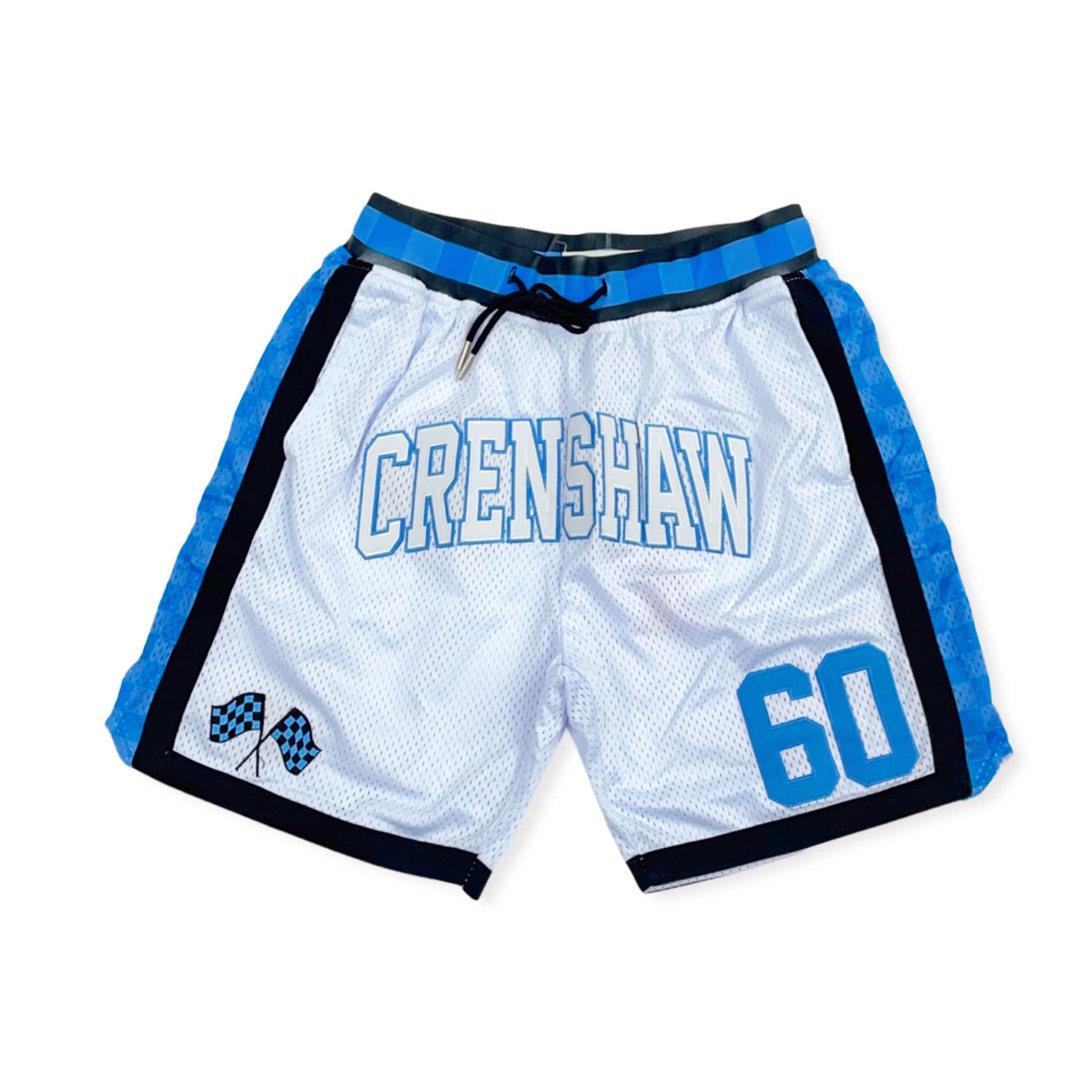HEADGEAR CRENSHAW BASKETBALL SHORTS (WHITE)