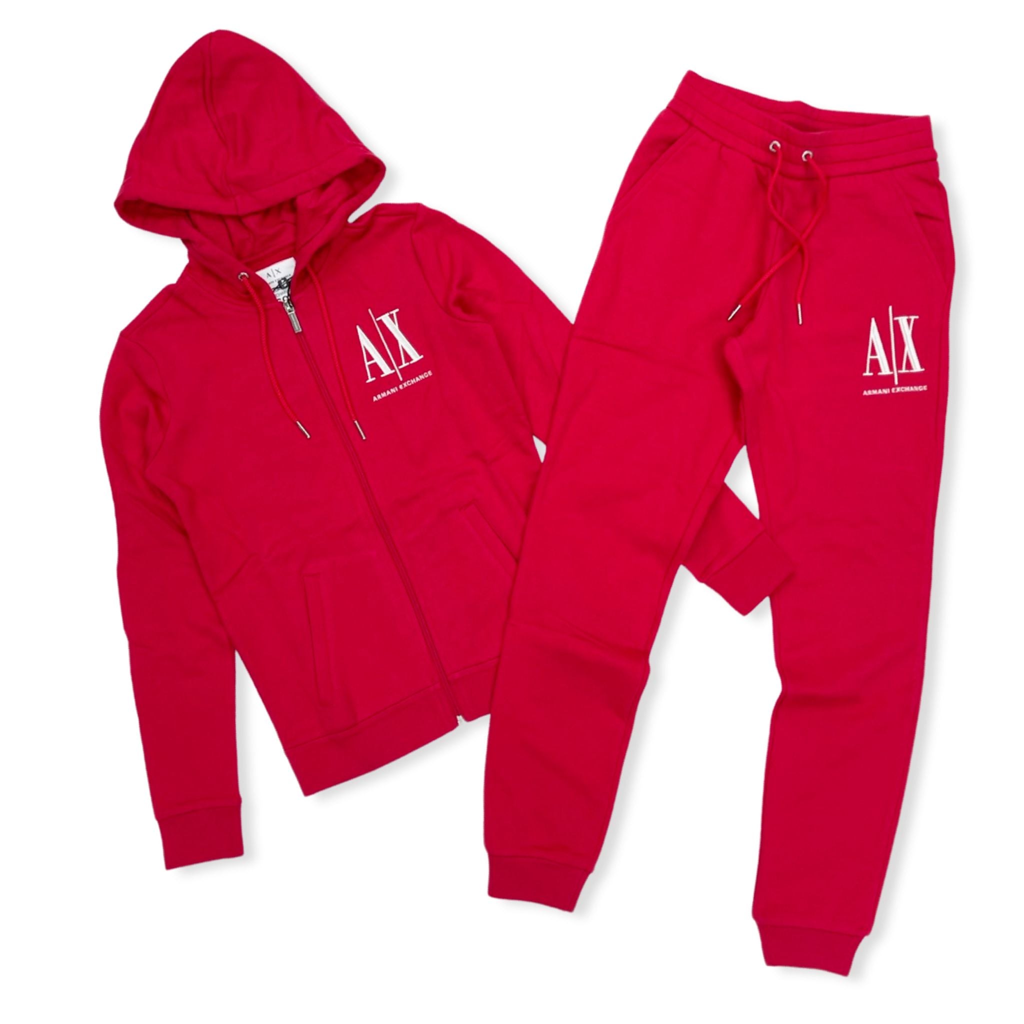 ARMANI EXCHANGE ICON LOGO WOMAN JOGGING SET (Pink