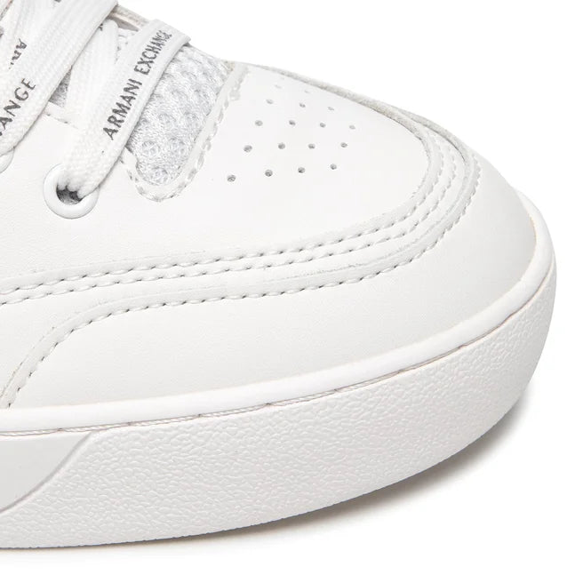 Armani Exchange White Shoes