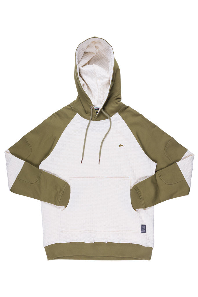 atiziano Hampton | Men's French Terry Color Blocked Hoodie