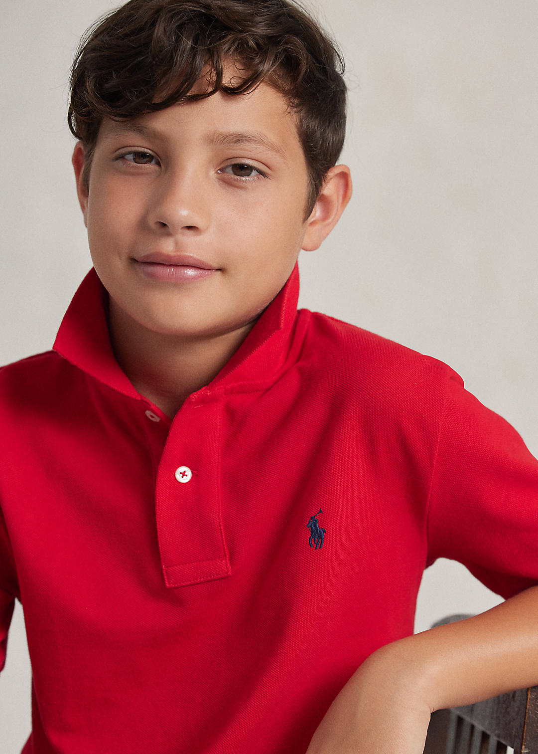 POLO RALPH LAUREN Toddler and Little Boys Pique Polo Kids