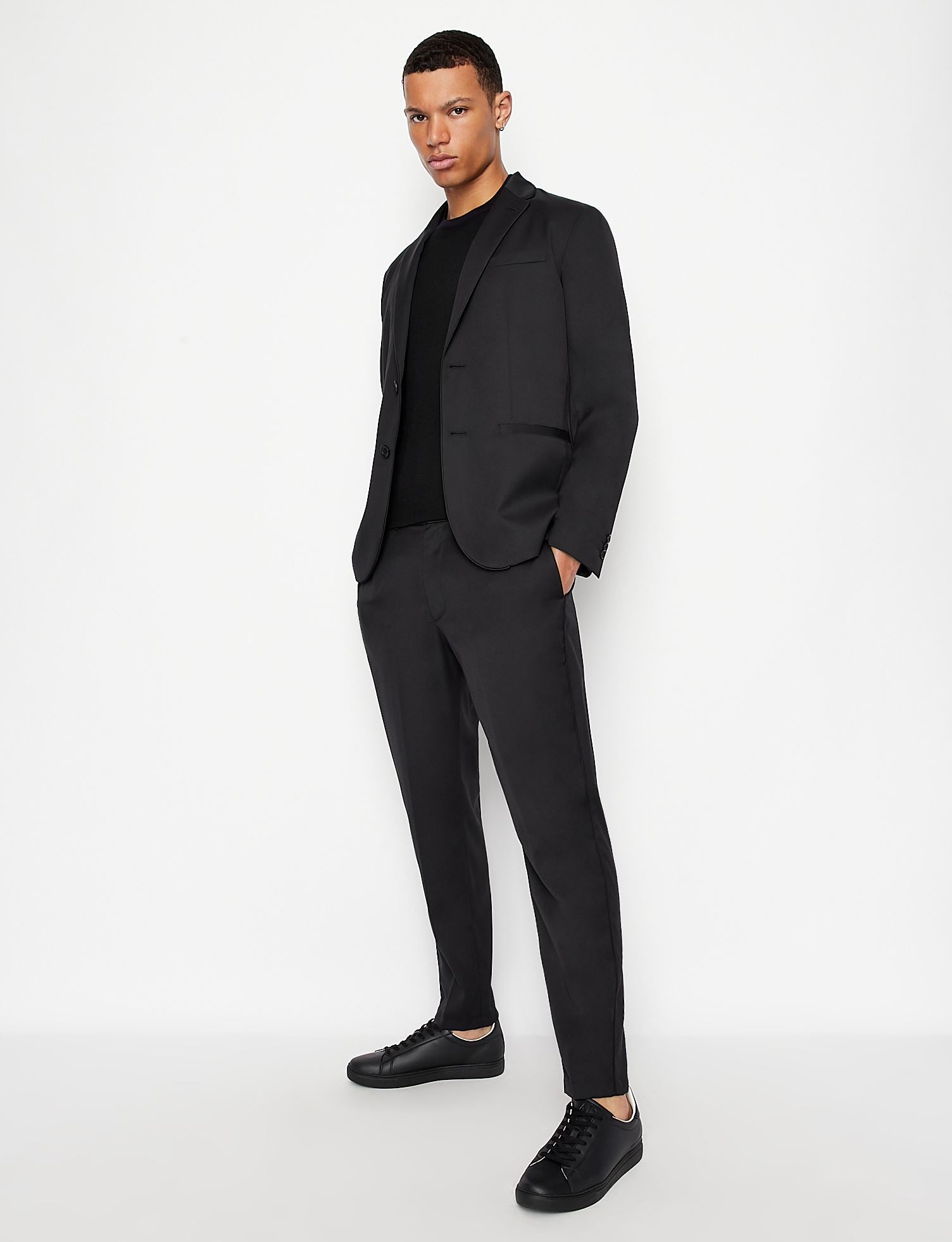 Armani Exchange CREW NECK WOOL SWEATER