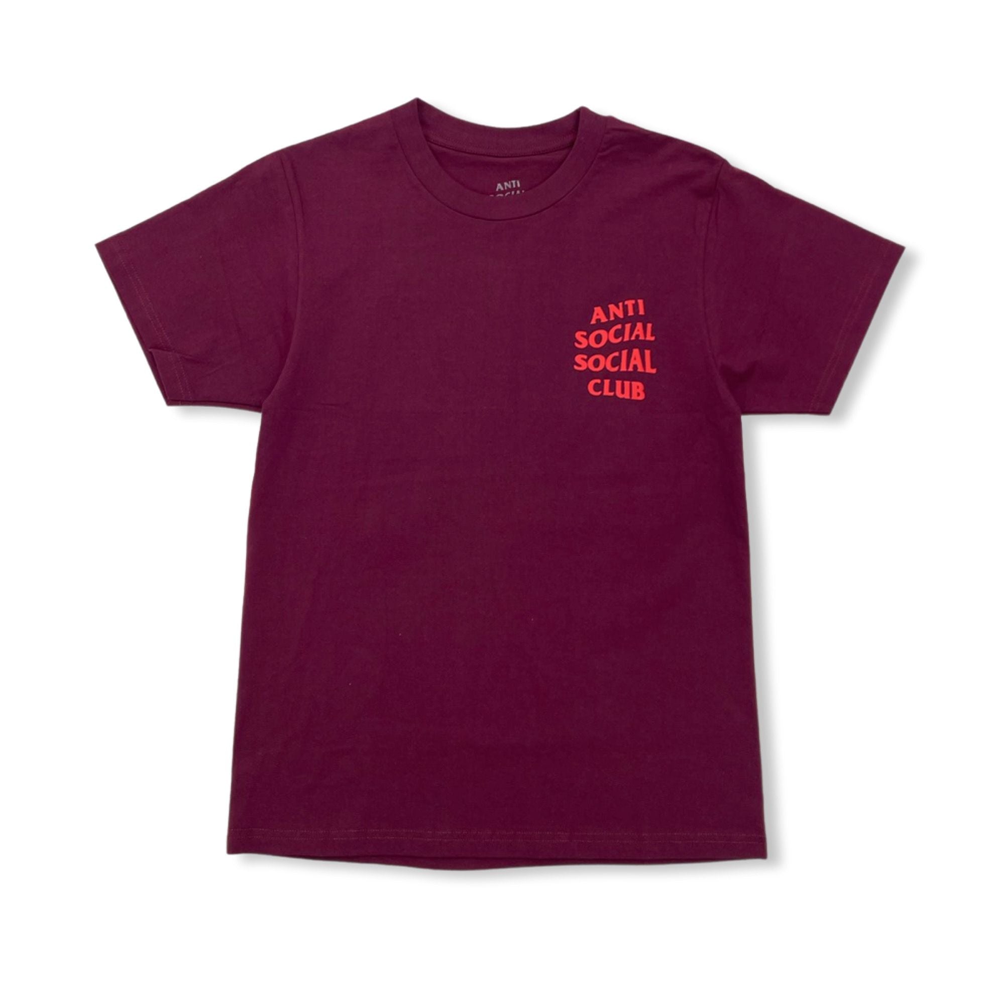 ANTI SOCIAL SOCIAL CLUB MIND GAMES TEE Maroon