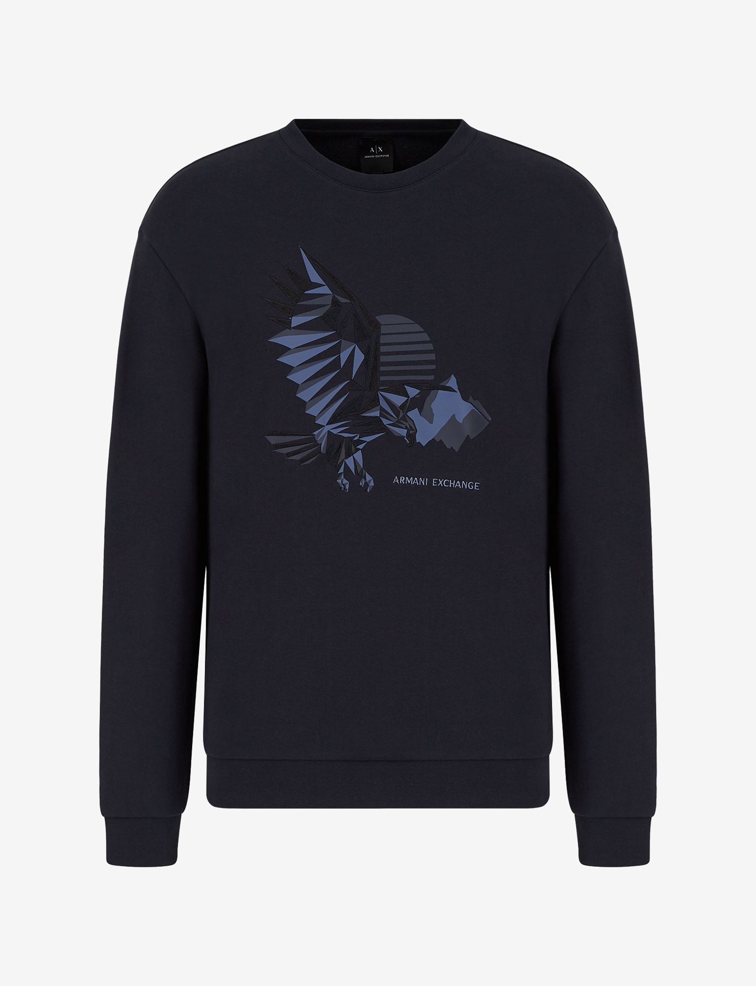 Armani exchange CREW NECK EAGLE SWEATSHIRT (navy/blue)