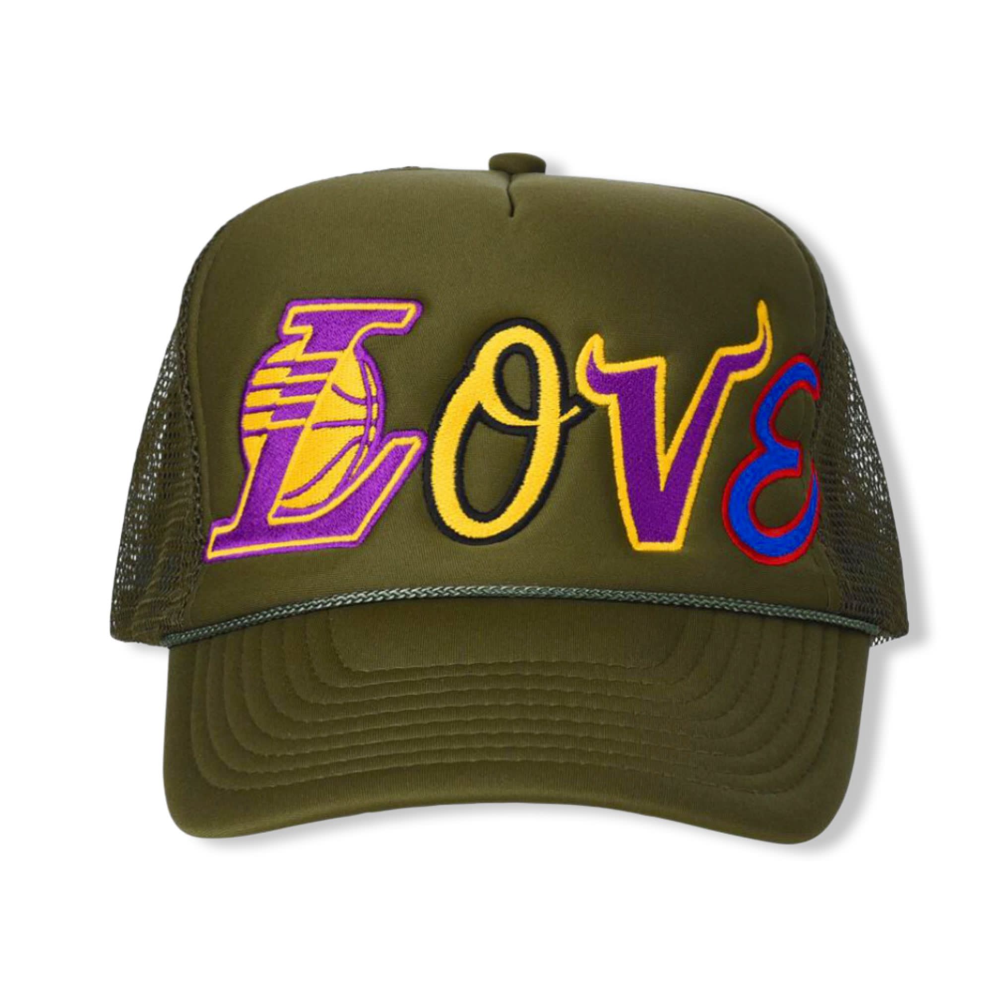 Drop out Hats love (DropA165)Olive