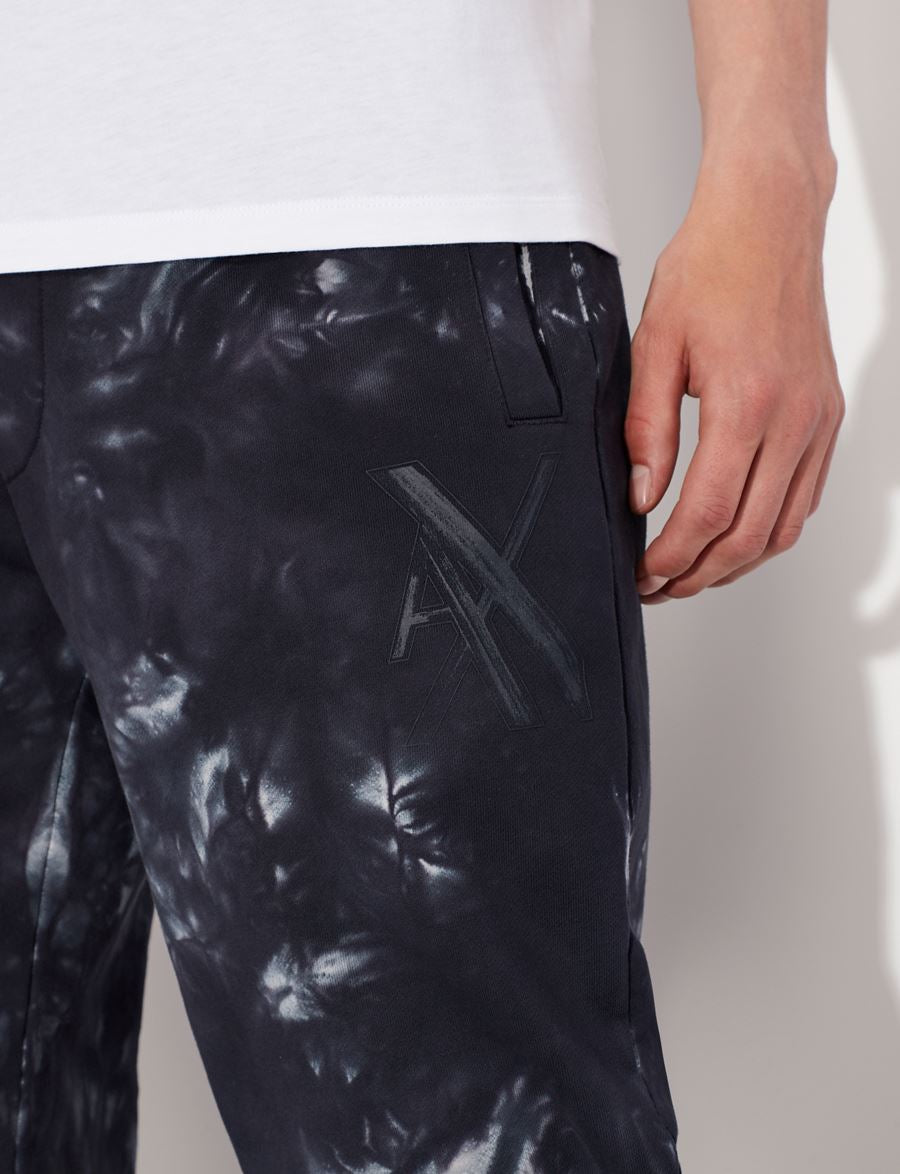 Armani exchange Dyed Navy Trouser Sweatpants