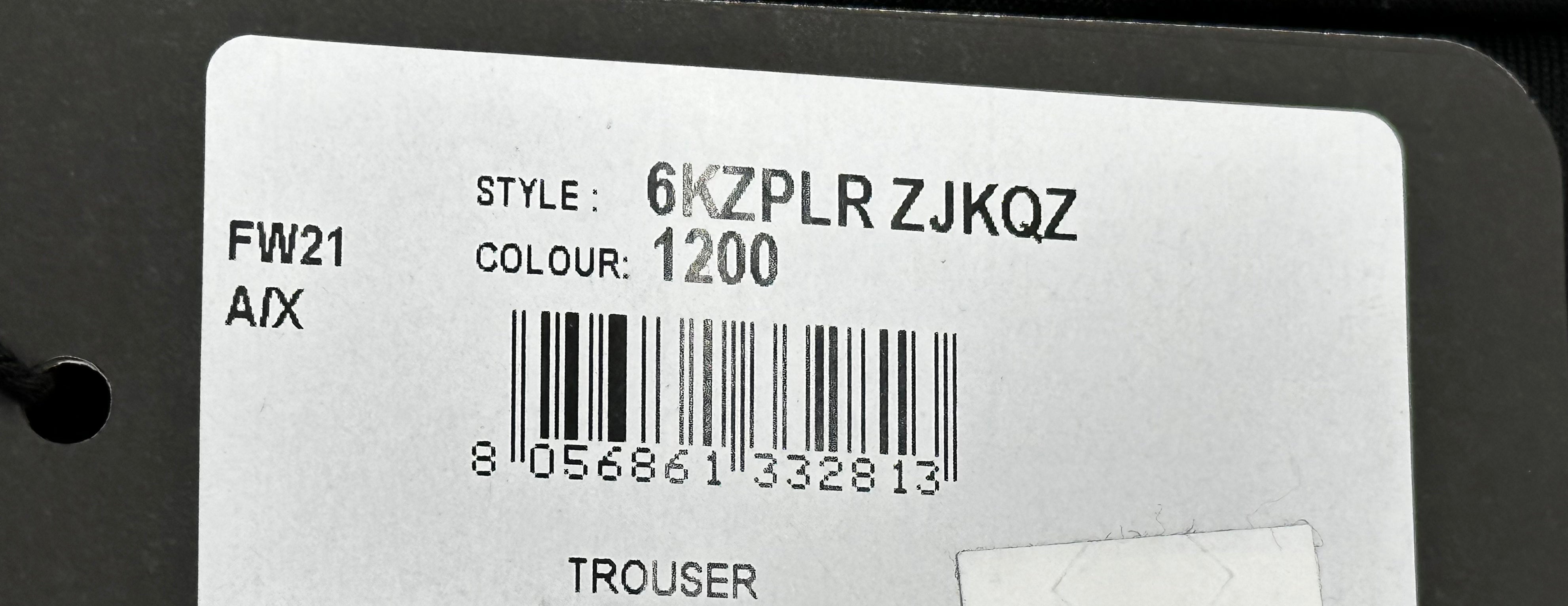 armani exchange MACRO LOGO JOGGER SWEATPANTS