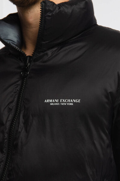 Armani Exchange Puffer Jacket Green