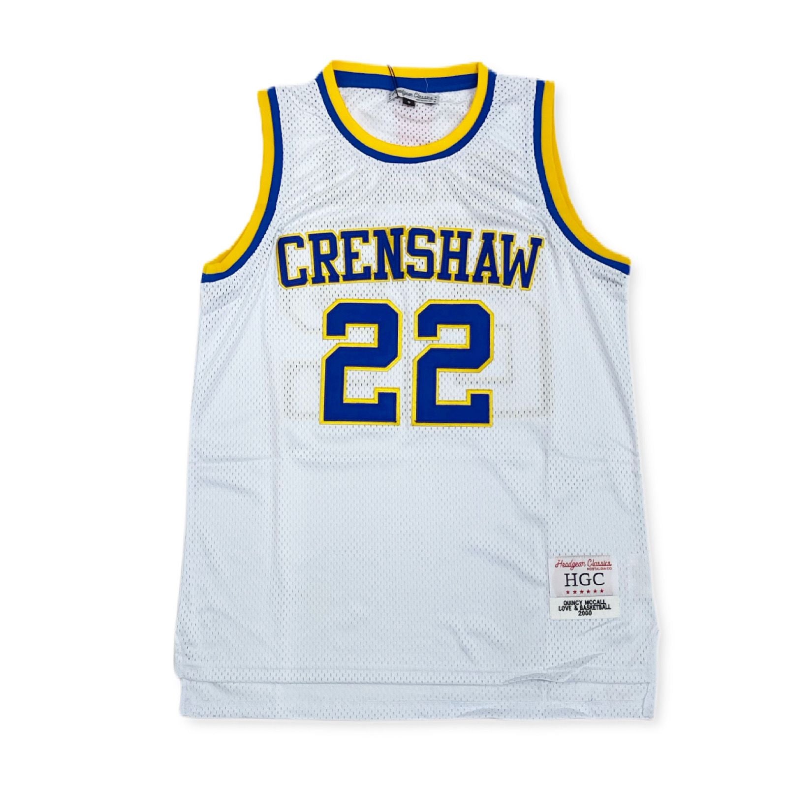HEADGEAR CLASSICS CRENSHAW 22 JERSEY (WHITE)