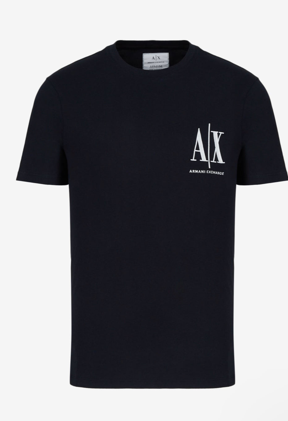 ARMANI EXCHANGE ICON LOGO REGULAR FIT T-SHIRT NAVY