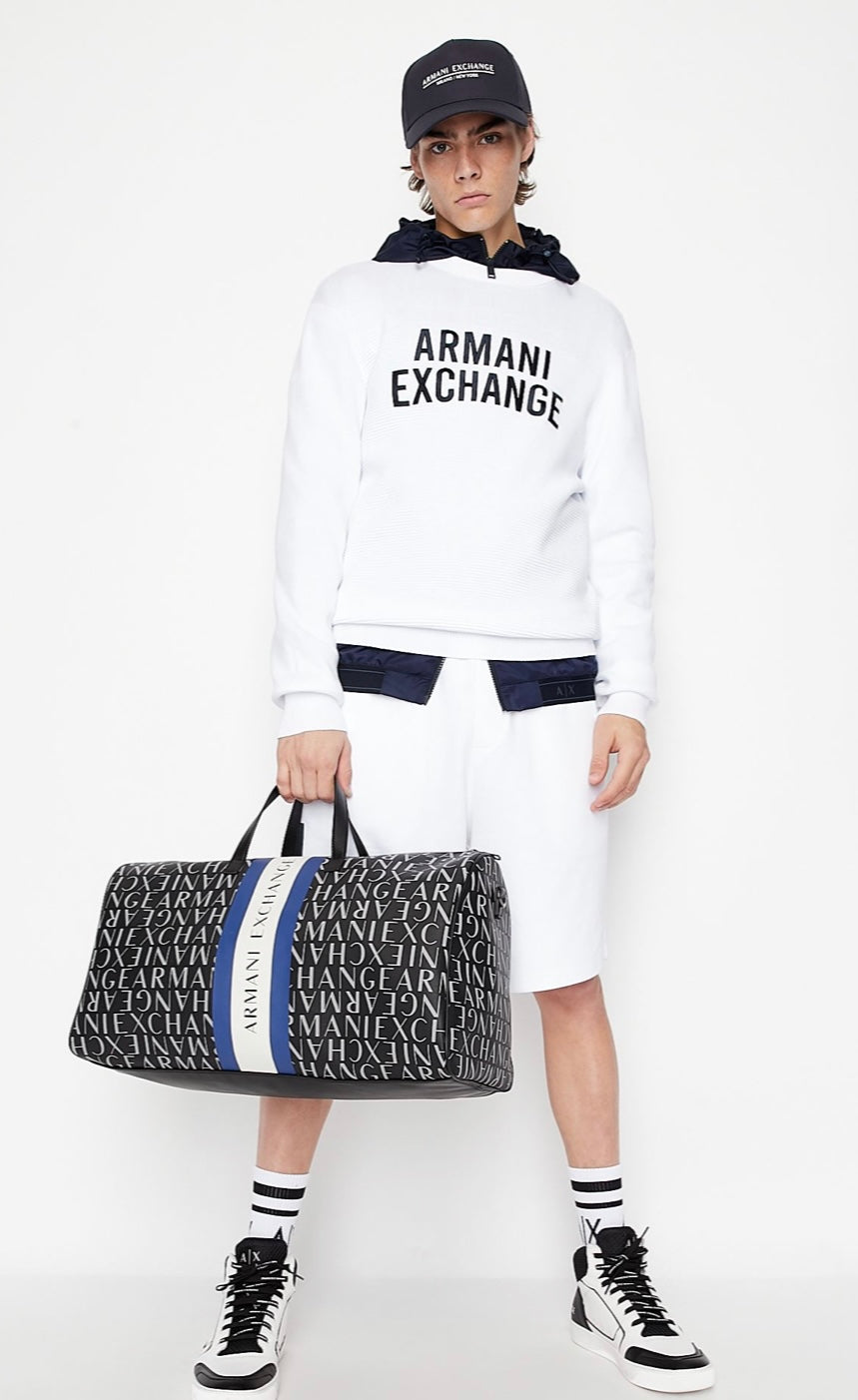 ARMANI EXCHANGE CREWNECK WHITE