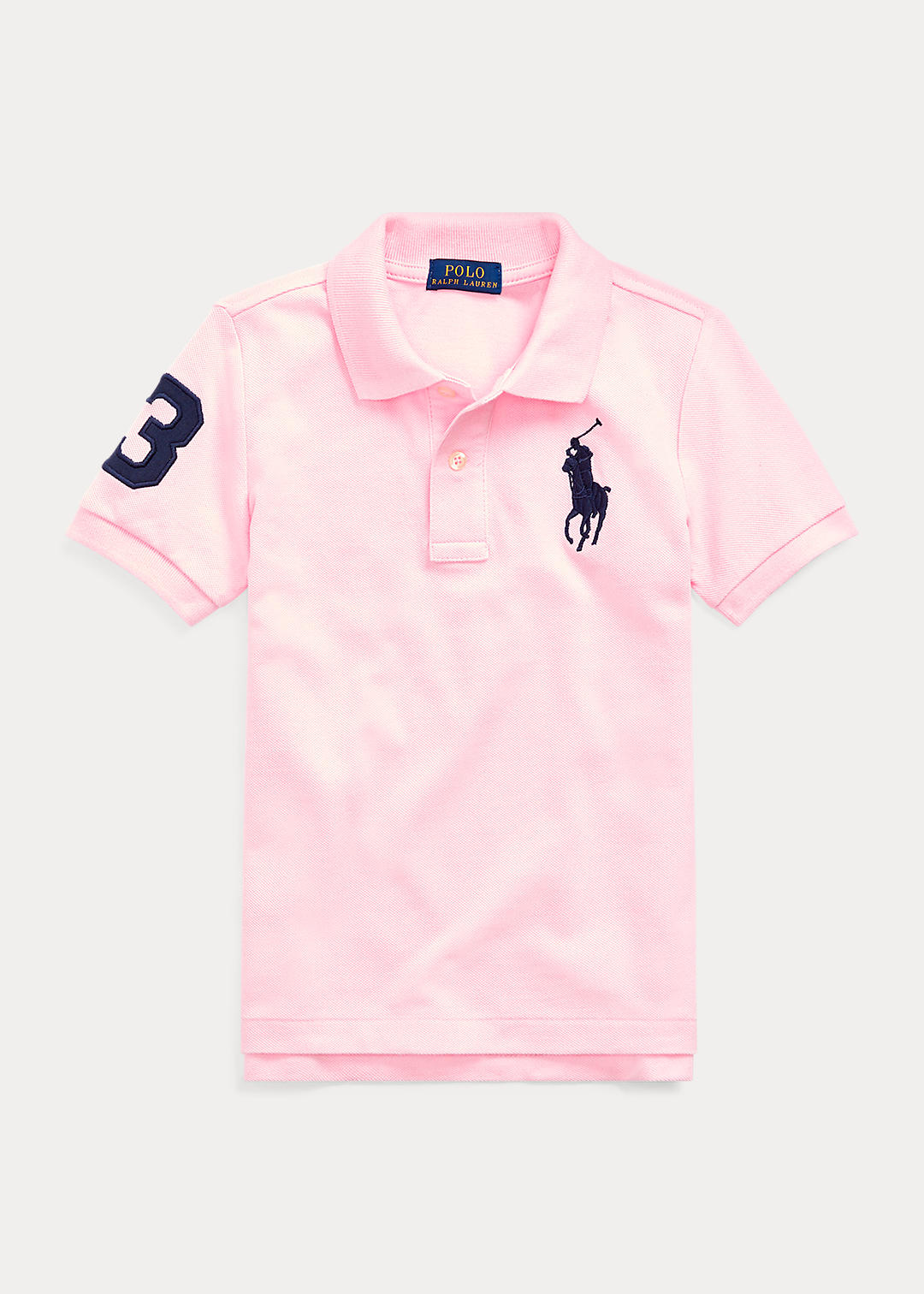 Polo Ralph Lauren Boys Big Pony Cotton Mesh Polo Shirt