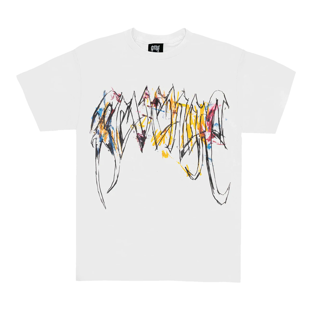 Revenge X Lil Durk White Multi Tee