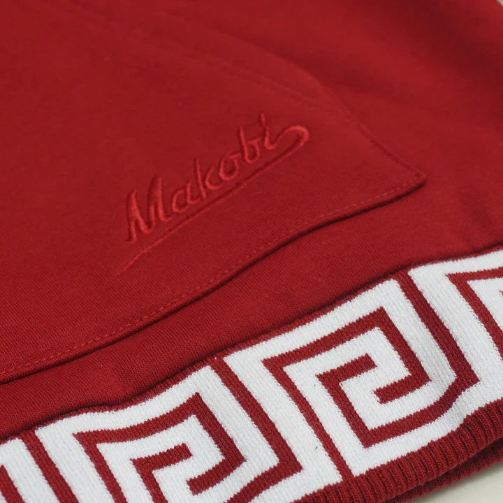 Makobi M4675 MEDUSA HOODIE - BURGUNDY is