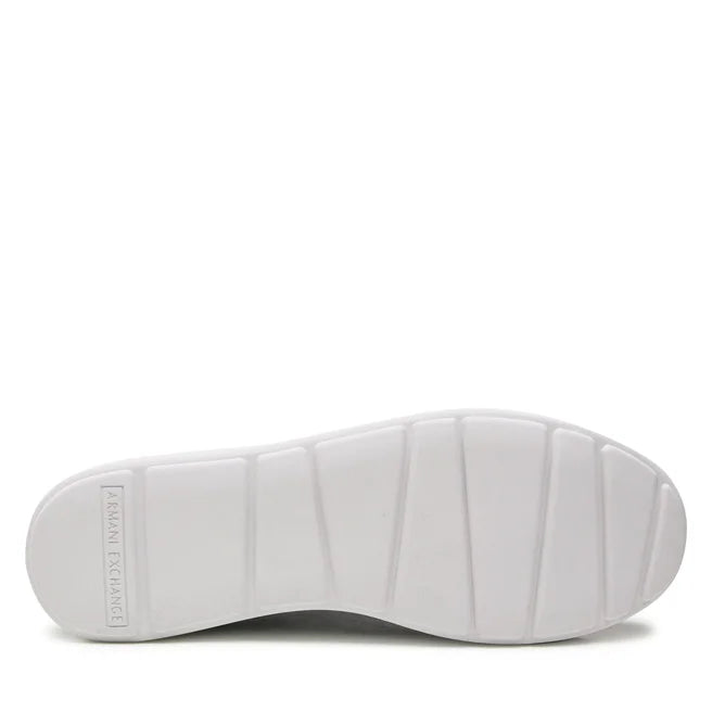 Armani Exchange navy white shoes